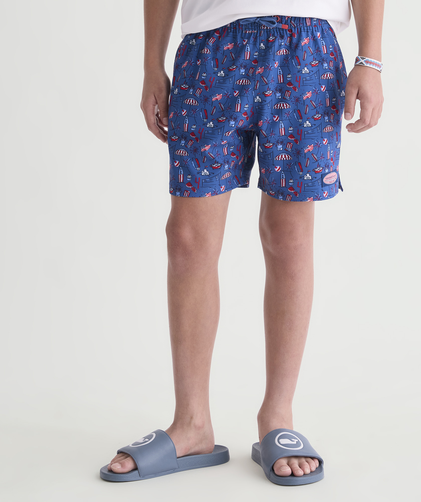 boys printed chappy trunks
